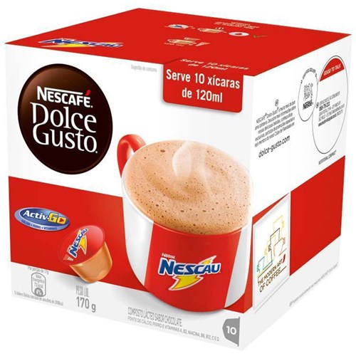 Cápsula de Café Nescafé Dolce Gusto Nescau 170g