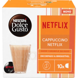 Cápsula de Cappucino Nescafé Dolce Gusto Netflix 175g