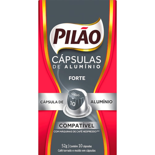 Cápsula Espresso Pilão 10 10x52g