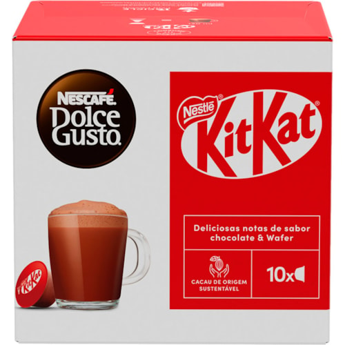 Cápsula Nescafé Dolce Gusto Achocolatado Kit Kat 170g