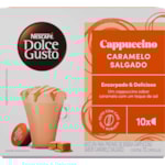 Cápsula Nescafé Dolce Gusto Cappuccino Caramelo Salgado 175g