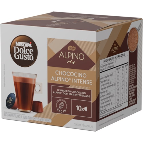 Cápsula Nescafé Dolce Gusto Chococino Alpino Intense 10Un
