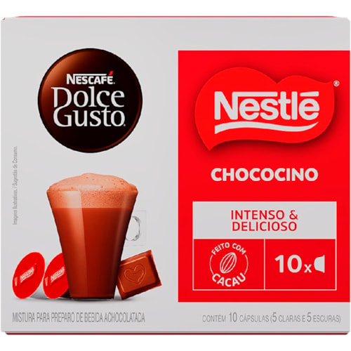 Cápsula Nescafé Dolce Gusto Chococino Nestlé 60g