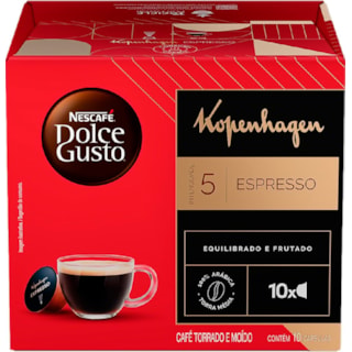 Cápsula Nescafé Dolce Gusto Espresso Kopenhagen 60g