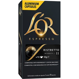 Cápsulas de Café L'Or Espresso Ristretto 52g