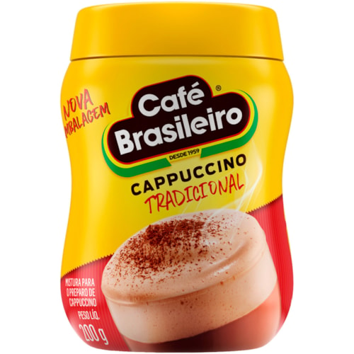 Capuccino Café Brasileiro Tradicional 200g