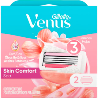 Carga de Aparelho Gillette Venus Skin Comfort 2Un