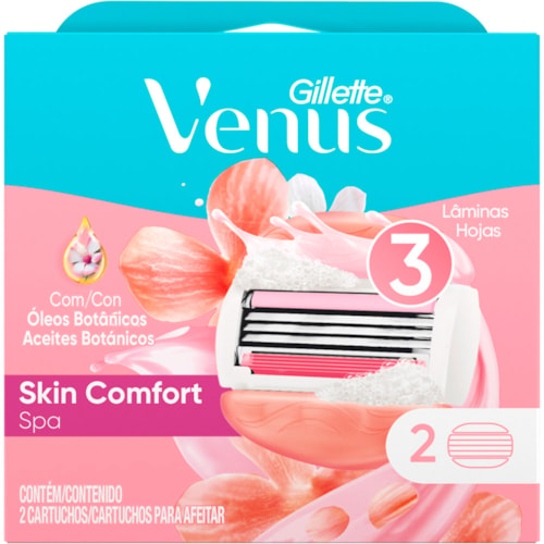 Carga de Aparelho Gillette Venus Skin Comfort 2Un