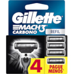 Carga GIllette Mach3 Carbono 4Un Promo