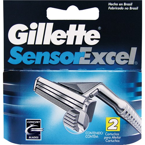 Carga para Gillette Sensor Excel 2 unidades