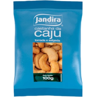 Castanha de Caju Jandira Torrada 100g