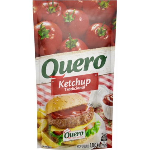 Catchup Quero Tradicional Sachet 1,1Kg