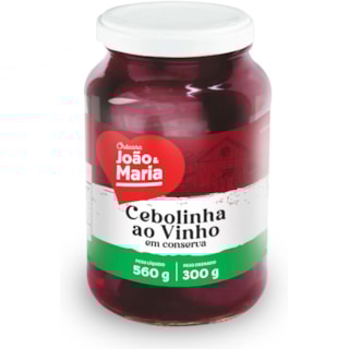 Cebolinha ao Vinho em Conserva Chácara João e Maria 300g