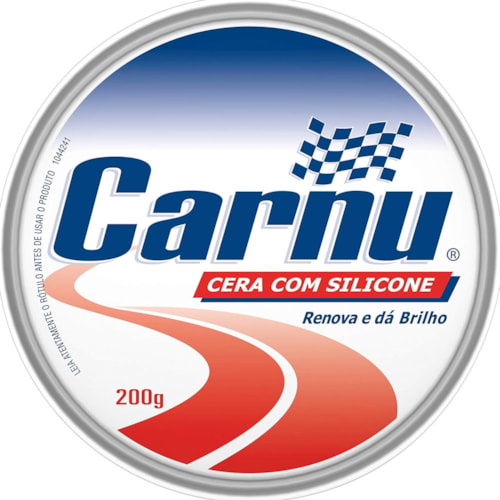 Cera Automotiva Carnu Com Silicone 200g