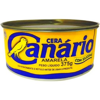 Cera Canário em Pasta Amarela 375g
