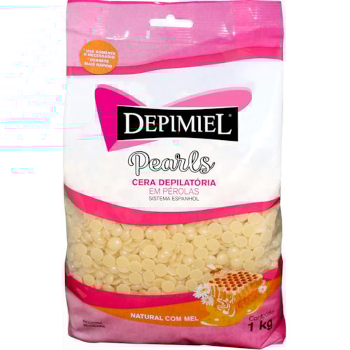 Cera Depilatória Depimiel Natural 1kg
