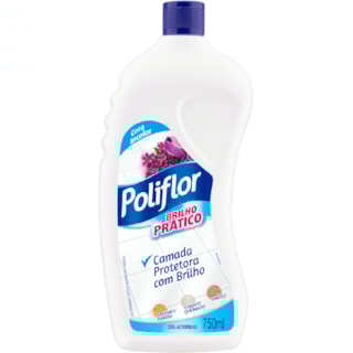 Cera Líquida Poliflor Brilho Prático Incolor 750ml