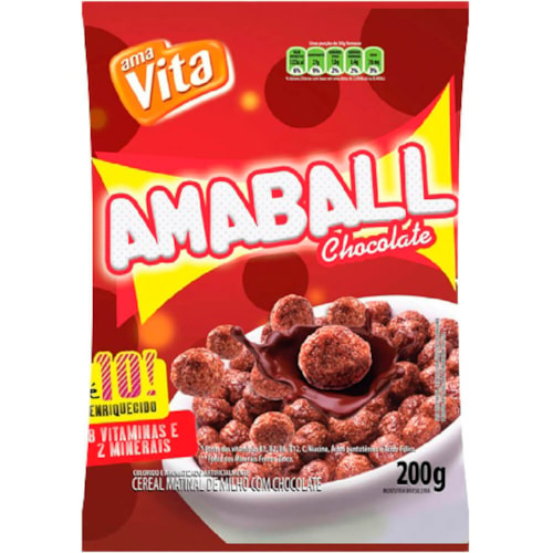 Cereal Matinal Corn Flakes Amavita Chocolate 270g