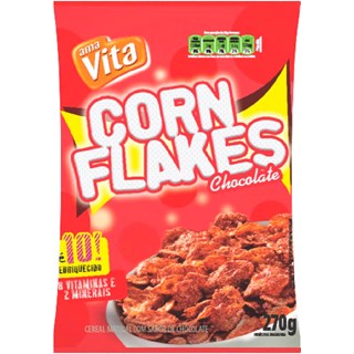 Cereal Matinal Flakes Amavita Leite Condensado 270g