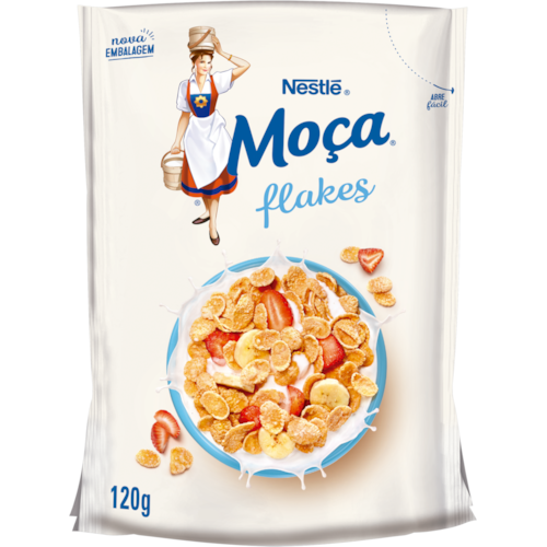 Cereal Matinal Moça Flakes 120g