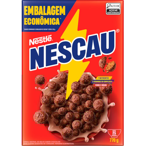 Cereal Matinal Nescau Embalagem Econômica 770g