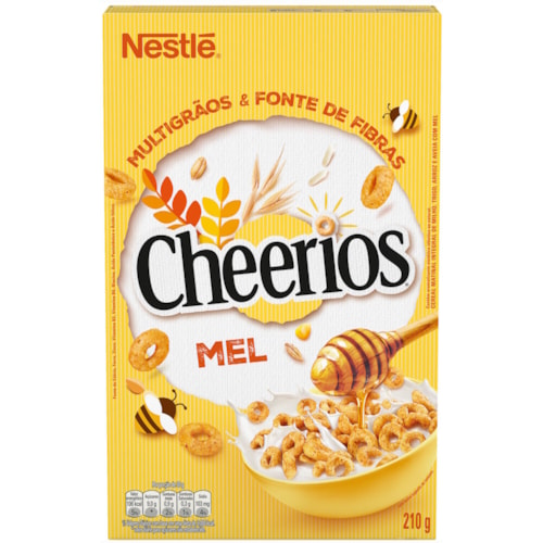 Cereal Matinal Nestlé Cheerios Mel 210g