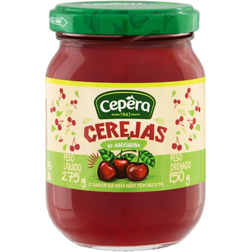 Cereja em Calda Cepêra Enlatado 150g