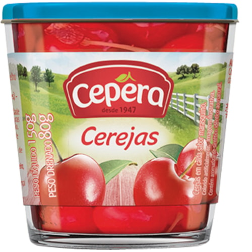 Cerejas em Calda Cepêra 80g