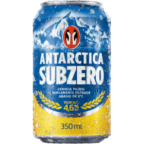 Cerveja Antarctica Sub Zero 350ml