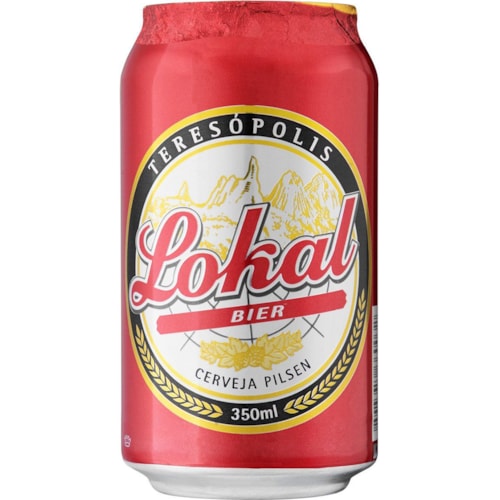 Cerveja Lokal Pilsen Lata 350ml