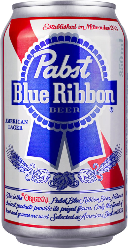 ◇FLUX PABST BLUE RIBBON XF Mサイズ◇ Cerveja Pabst Blue Ribbon Lata 350ml - Destro