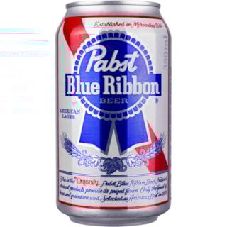 Cerveja Pabst Blue Ribbon Lata 350ml