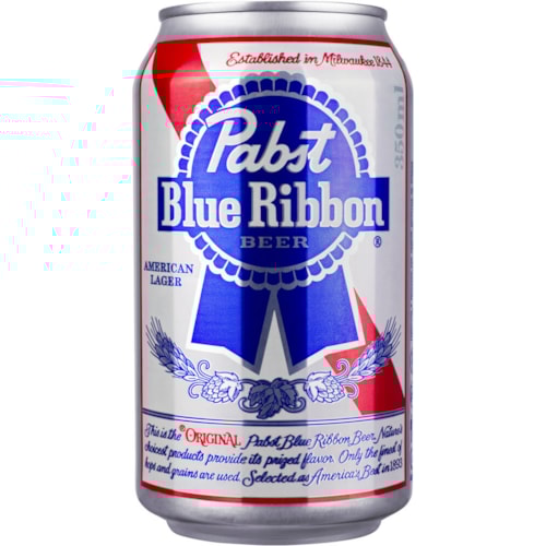 Cerveja Pabst Blue Ribbon Lata 350ml - Destro