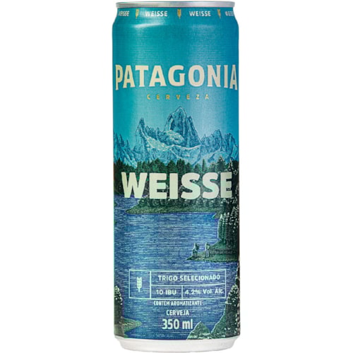 Cerveja Patagonia Weisse Lata 350ml