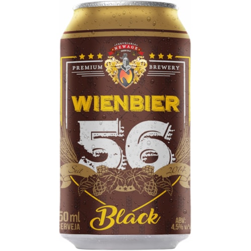 Cerveja Wienbier 56 Black 350ml