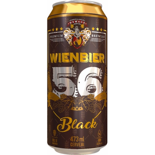 Cerveja Wienbier Preta 56 Lata 473ml