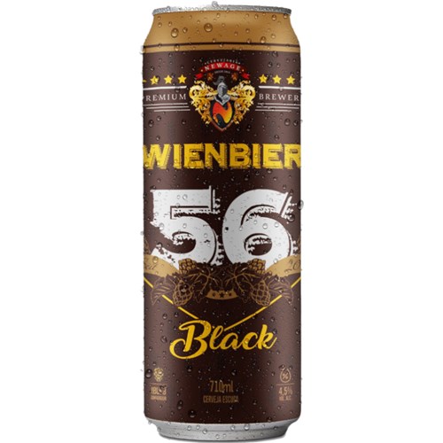 Cerveja Wienbier Preta 56 Lata 710ml