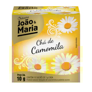 Chá de Camomila Chácara João e Maria 10g