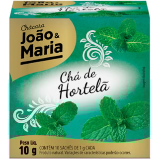 Chá de Hortelã Chácara João e Maria 10g