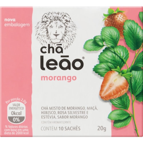 Chá de Morango Matte Leão Fuze 20g