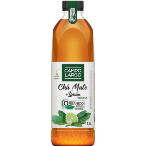 Chá Mate Campo Largo Limão Orgânico 1,35L