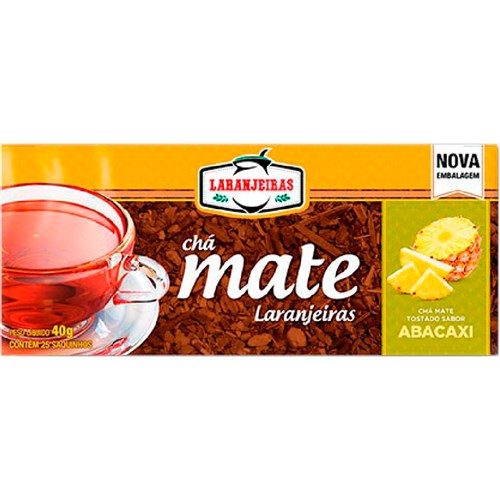 Chá Mate com Abacaxi Laranjeiras 40g