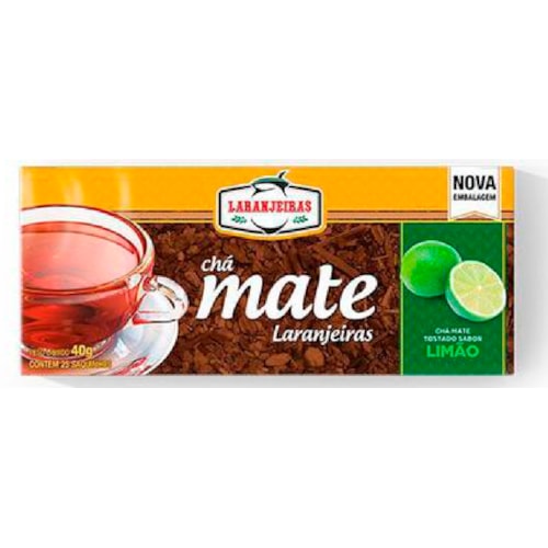 Chá Mate com Limão Laranjeiras 40g Destro 