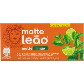 Chá Matte Leão Limão 40g