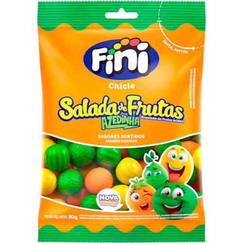 Chicle Fini Salda de Frutas 80g