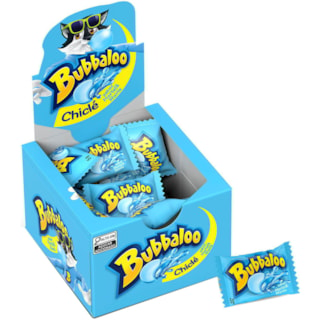 Chiclete Bubbaloo Hortelã Menta 300g 60 Unidades