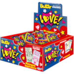 Chiclete Buzzy Love Morango 100 Unidades