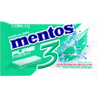 Chiclete Mentos Pure Fresh Spearmint 8,5g