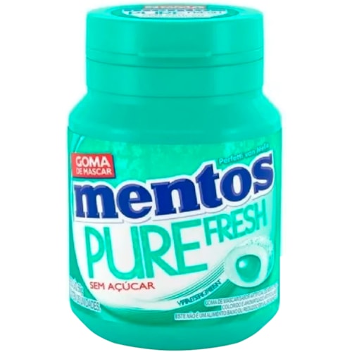 Chiclete Mentos Pure Fresh Winter Green 56g