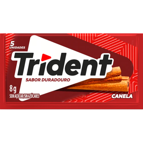 Chiclete Trident Canela 8g